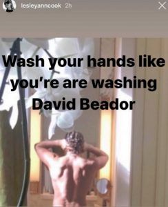 RHOC David Beador Instagram -kuvakaappaus