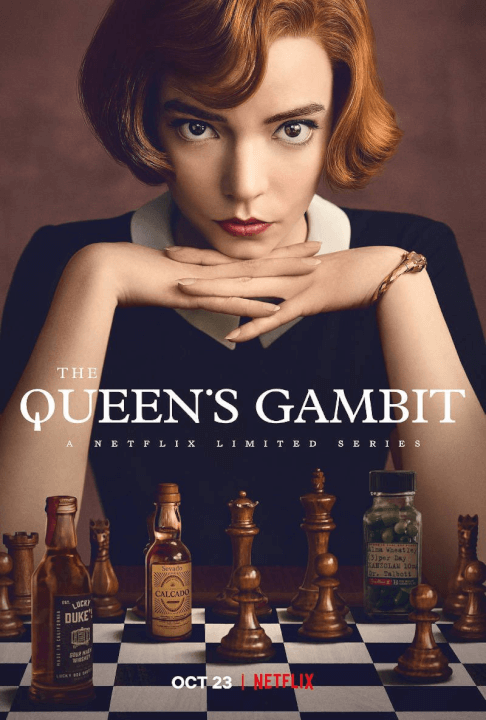 Netflix ierobežotas sērijas karalienes gambiti 2020. gada oktobrī