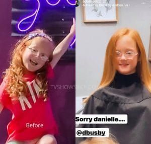 Hazel Busby Hair Instagramissa